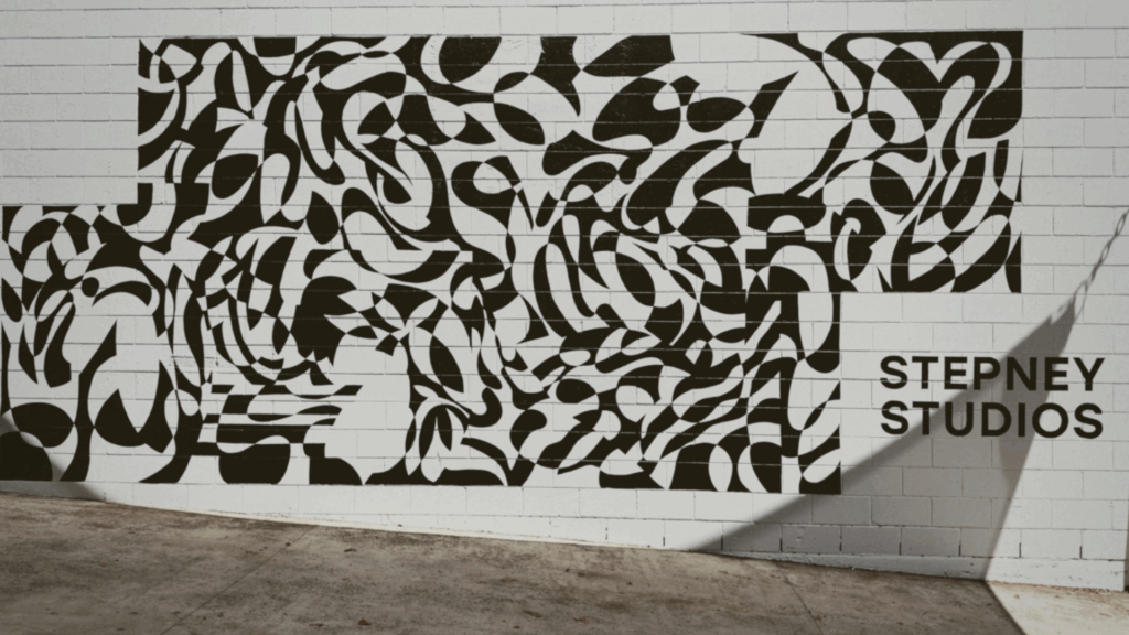 Hari Mural at Stepney Studios