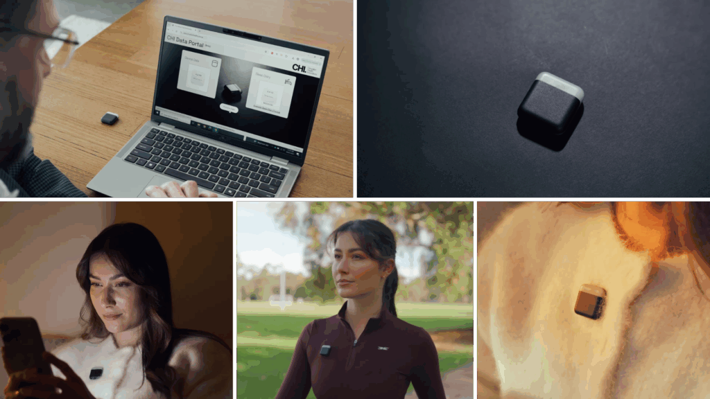 Stills from Circadian Health Innovations Mieye Device Campaign Video